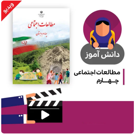 آموزش درس ناهمواری های ایران کتاب مطالعات اجتماعی چهارم دبستان به صورت فایل انیمیشن